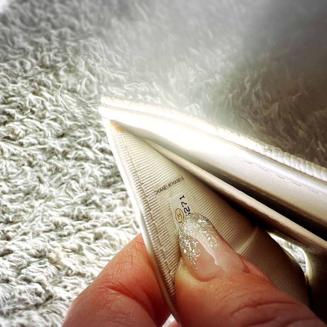 美品⋆꙳CHANEL 三つ折り財布 ☆箱付き送料別