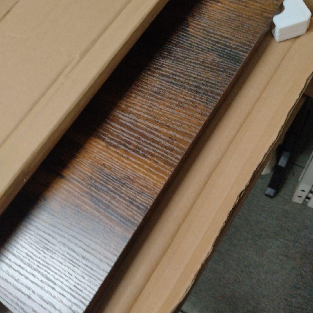 H　VASAGLE　カウンターテーブル　チェア　3点セット　ヴィンテージ　YK