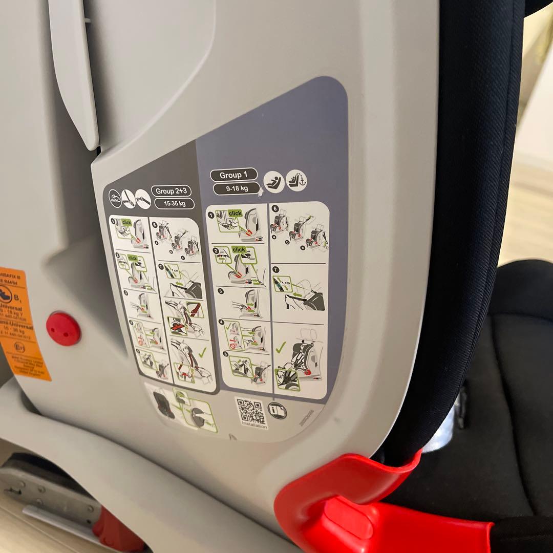 britax römer 車用チャイルドシート 黒