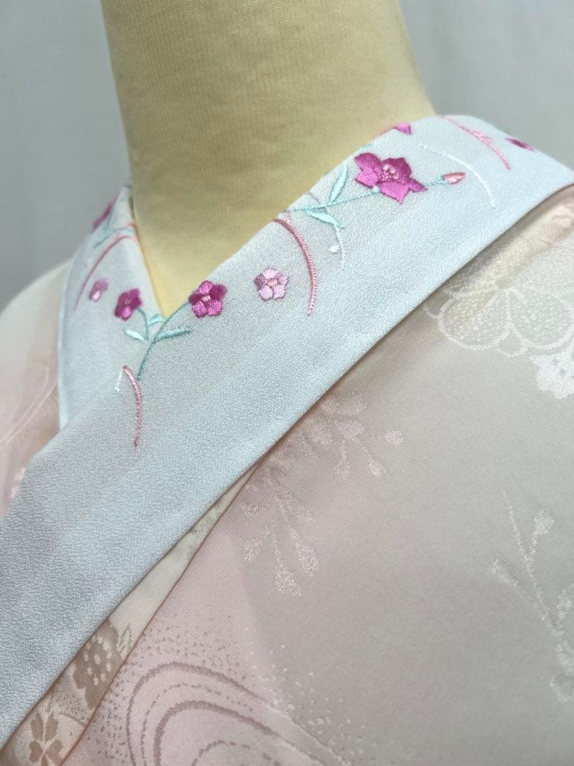 名門藤原織物　振り袖　フルセット　別誂長襦袢付　金駒刺繍　絞り　袋帯　701