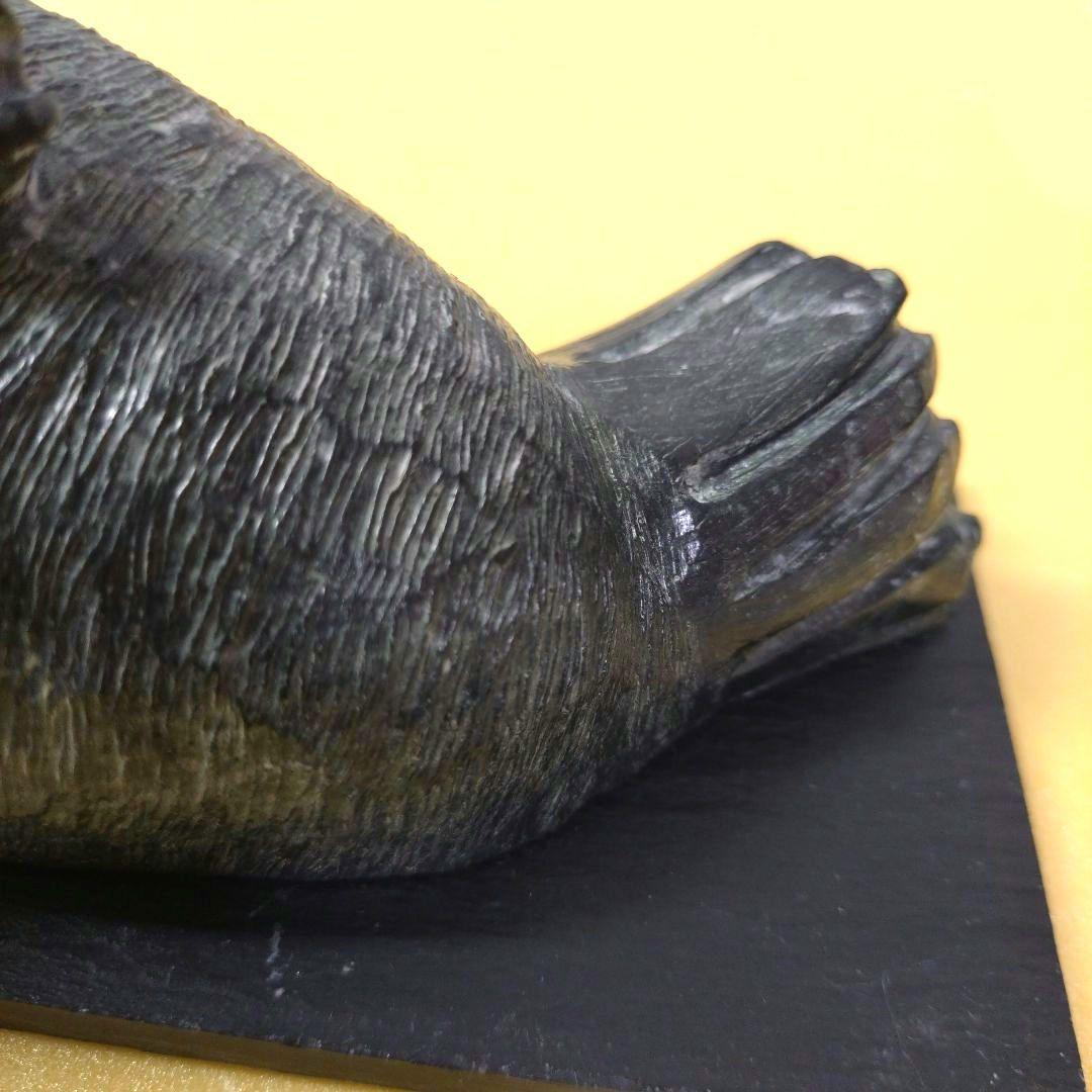 希少　ヴィンテージ　ウルフオリジナル　セイウチ　彫刻　カナダ製　海外工芸品