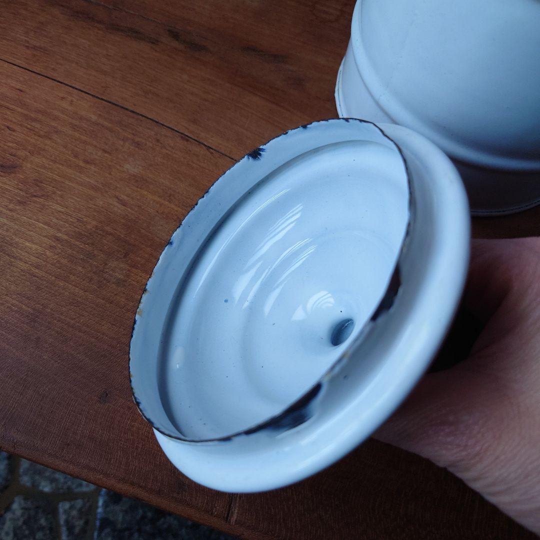 フランスアンティークChicoré Cafe キャニスター 2個セット