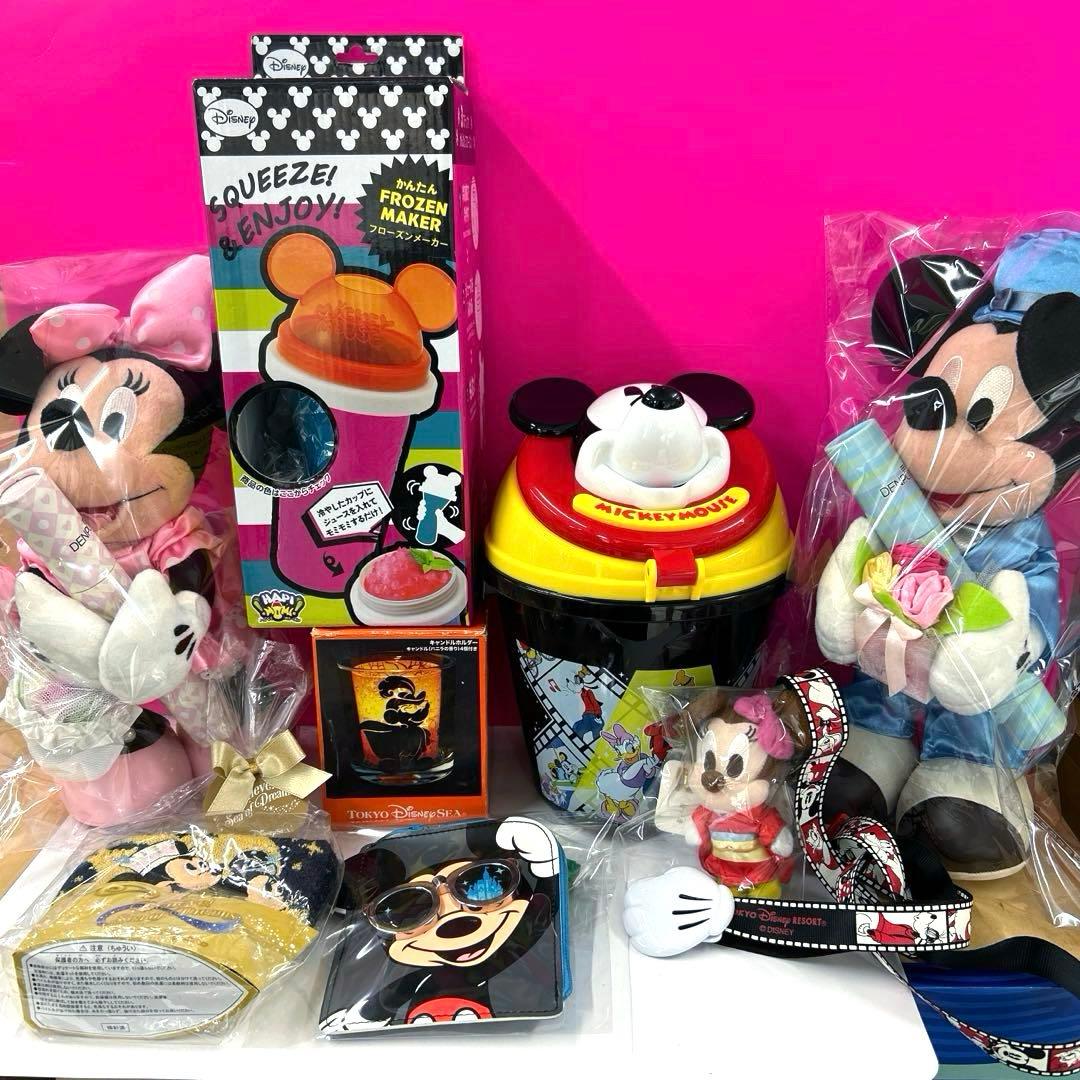ディズニー　ミッキー　ミニー　８点セット　ぬいぐるみ　まとめ　H②