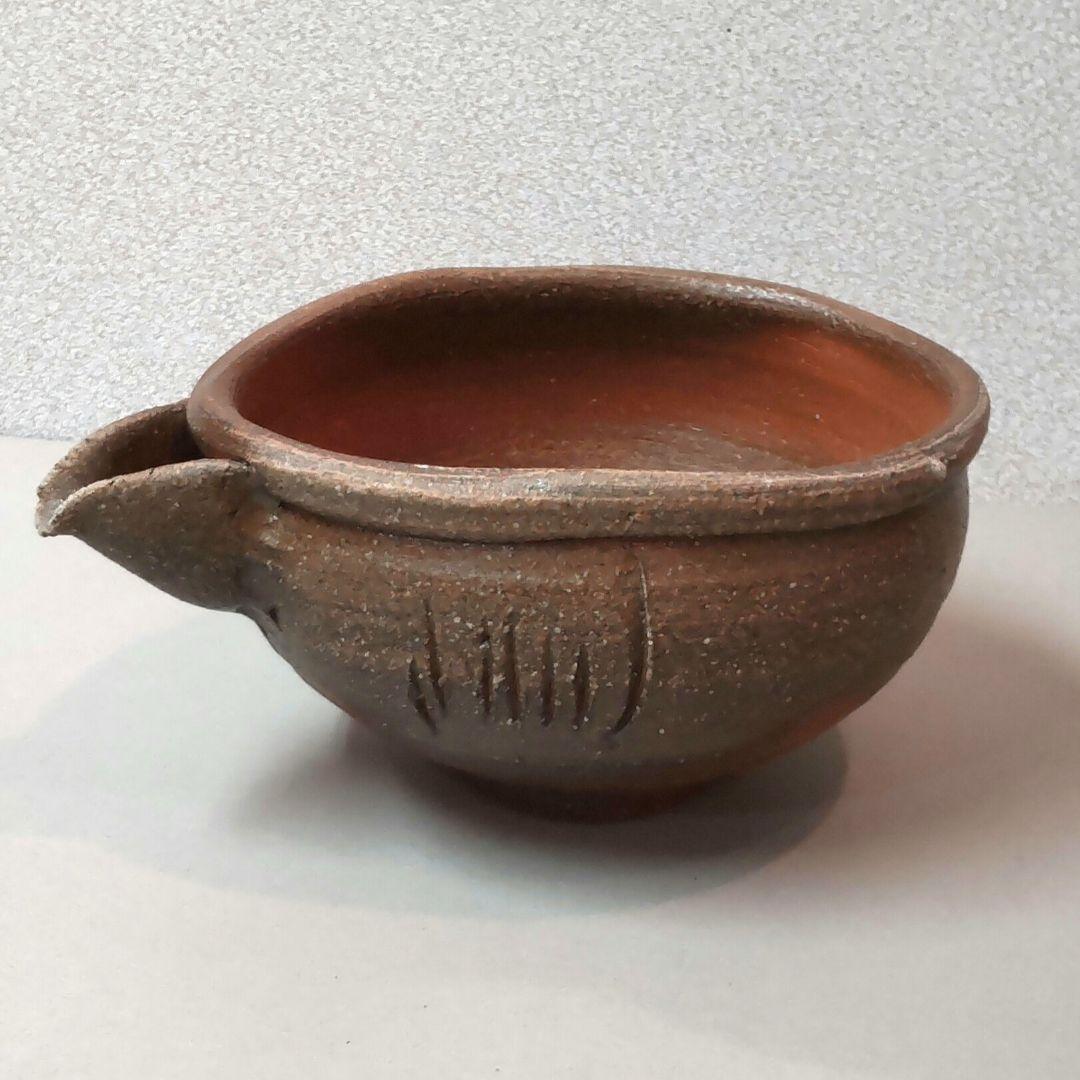 (711Z361)陶芸 水次 水指 酒器 徳利 茶道具 片口