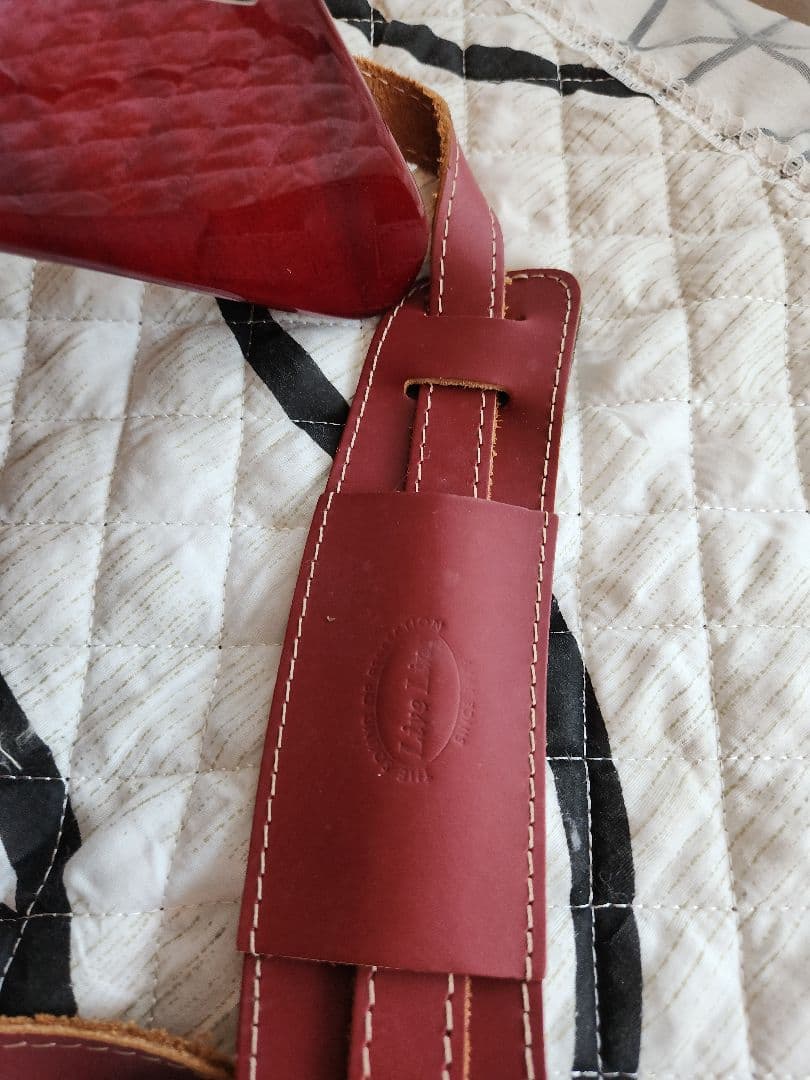 レスポールスタイル エレキギター レッド