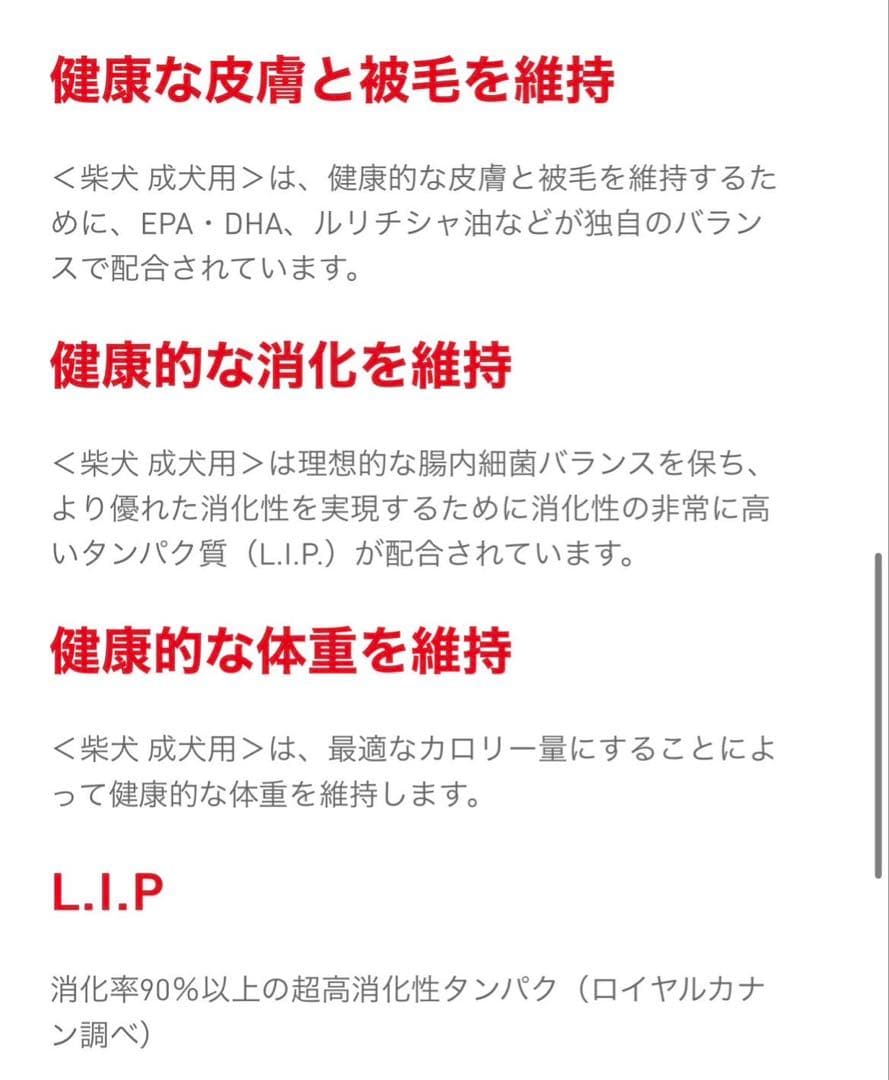  CANIN 柴犬用 ドライフード　8キロ