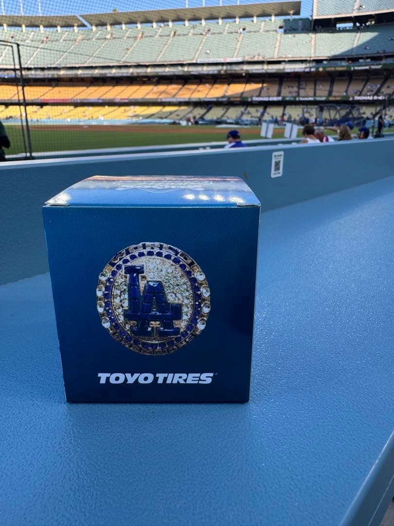 【新品未使用】ムッキーベッツ チャンピオンリングドジャース2025/8/25配布