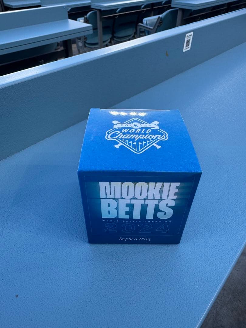 【新品未使用】ムッキーベッツ チャンピオンリングドジャース2025/8/25配布