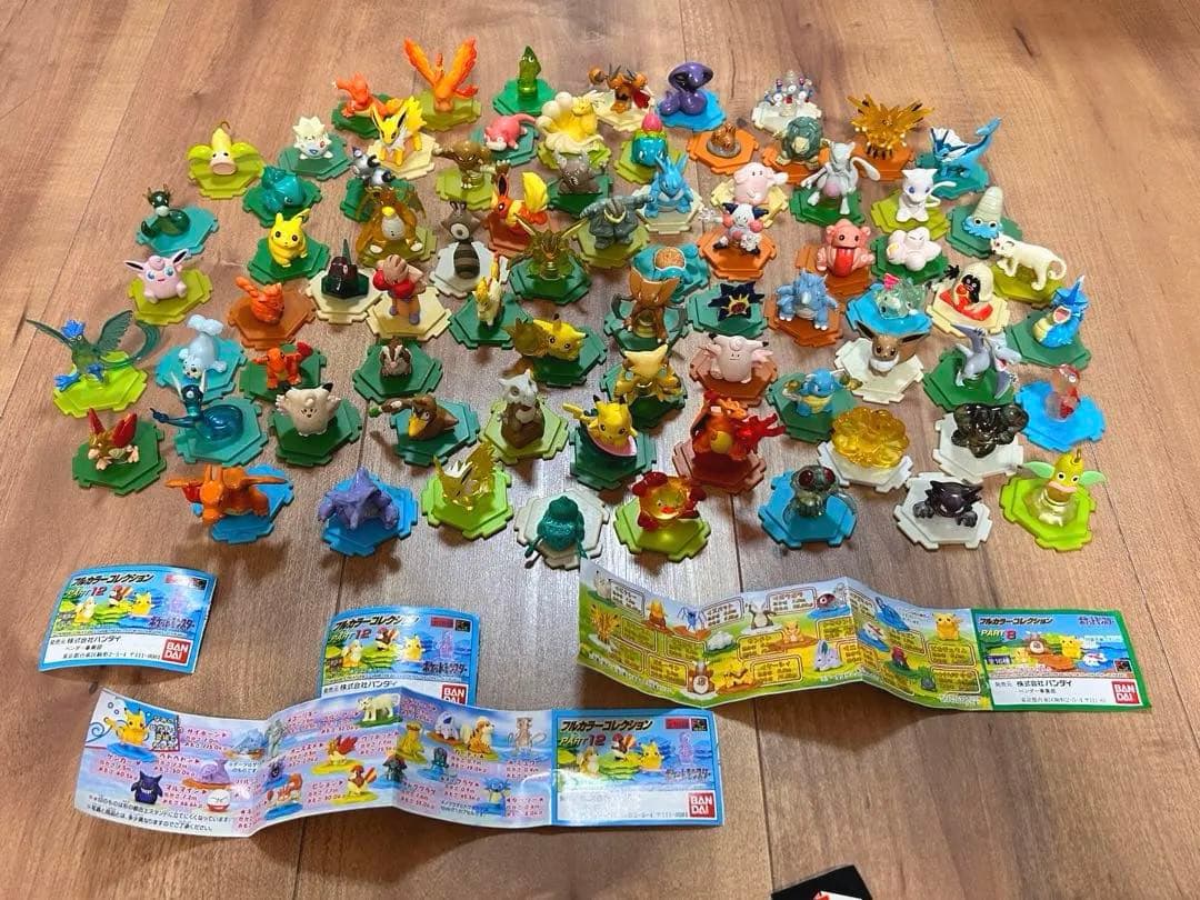 ポケモン フィギュア ミニフィギュア フルカラーコレクション 鉛筆キャップ