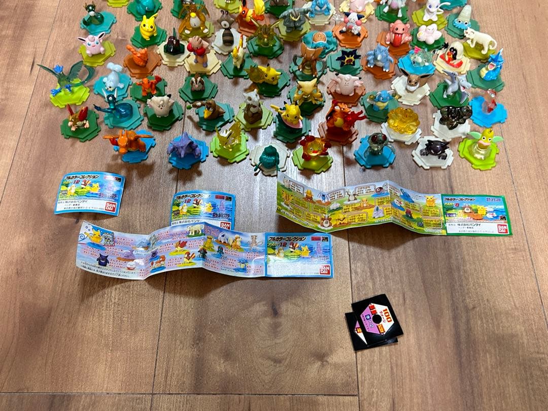 ポケモン フィギュア ミニフィギュア フルカラーコレクション 鉛筆キャップ