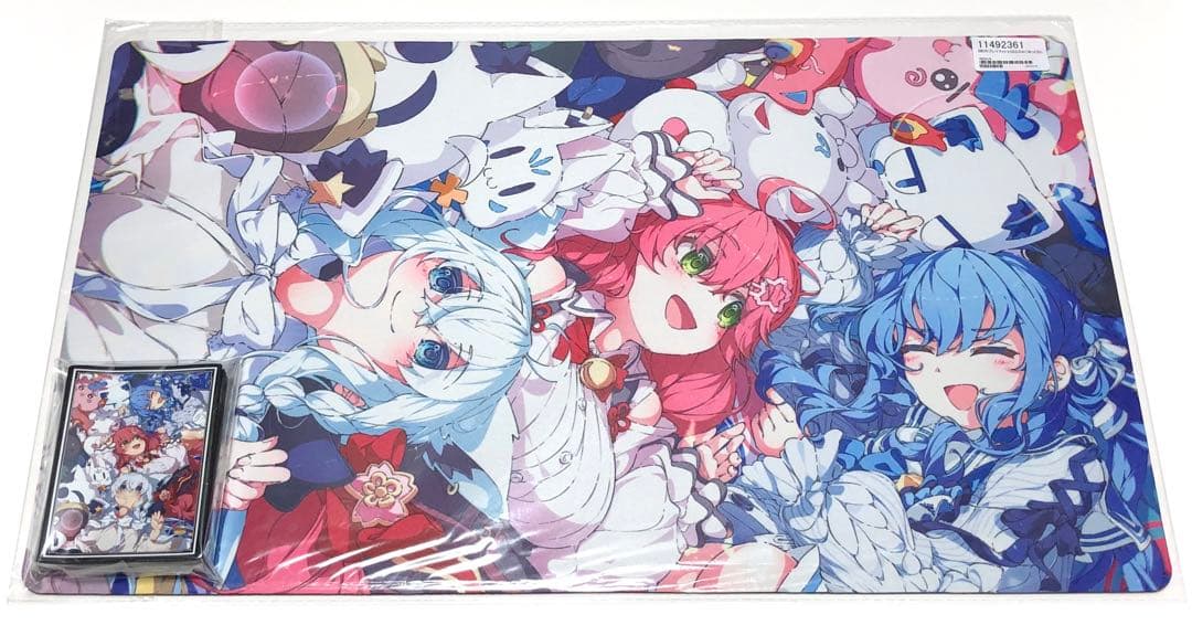 ホロライブ 白上フブキ さくらみこ 星街すいせい スリーブ プレイマット セット