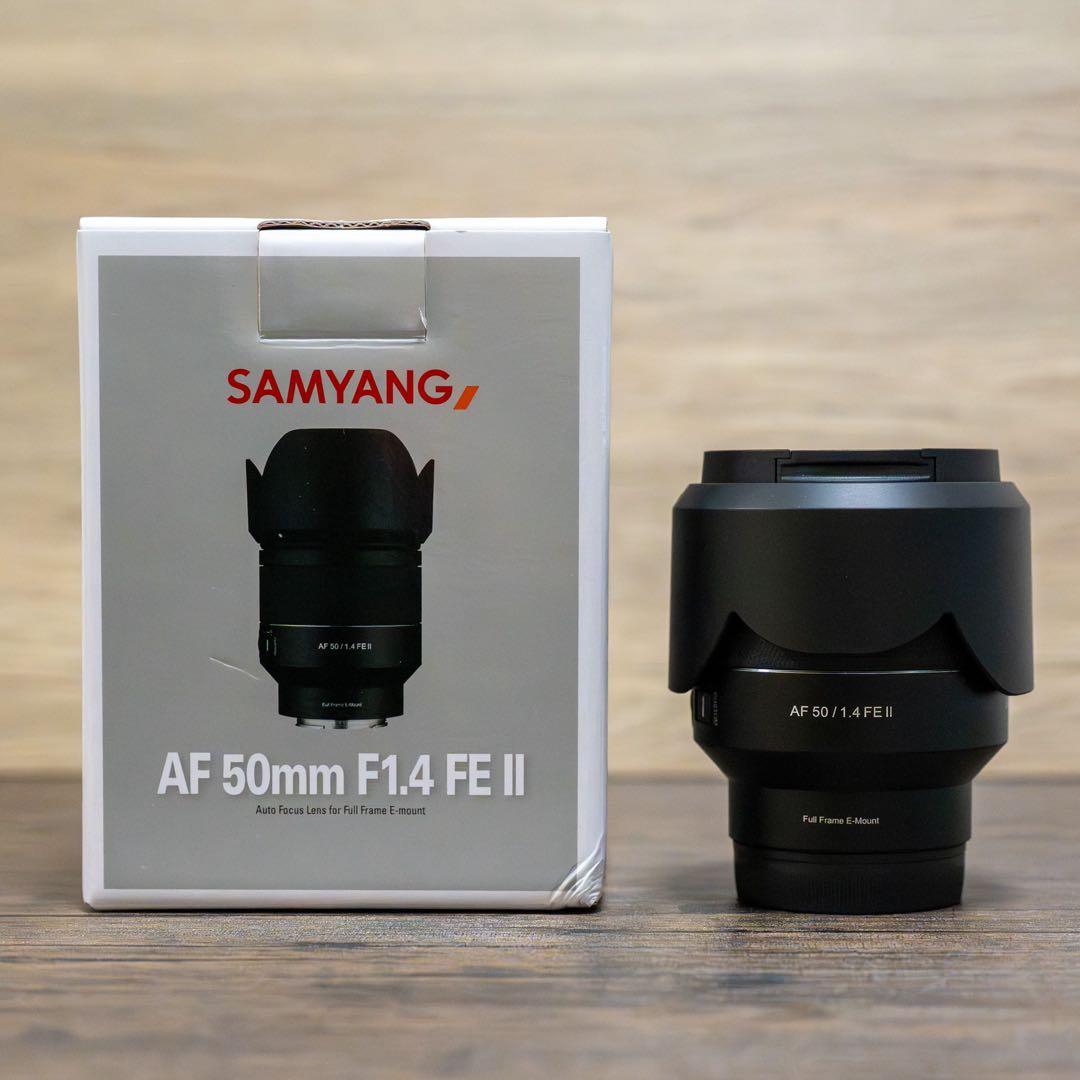 1/5まで値下げ中！SAMYANG AF 50mm F1.4 FE II