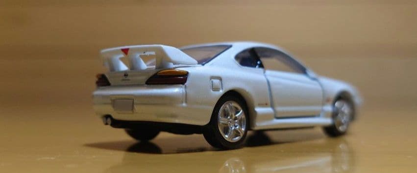 タカラトミートミカプレミアム　日産シルビア(s15) ホワイトパール限定色　白色