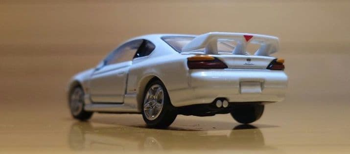 タカラトミートミカプレミアム　日産シルビア(s15) ホワイトパール限定色　白色