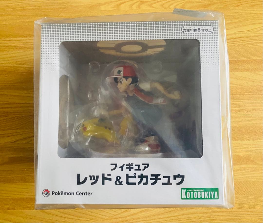 コトブキヤ ポケットモンスター レッド&ピカチュウ フィギュア ポケモンセンター