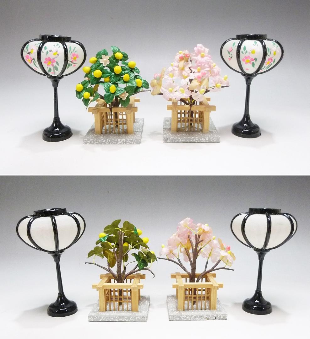 o0221-46 日展作家 北岡秀雄 伝え雛 陶器人形 ひな祭り ひな人形