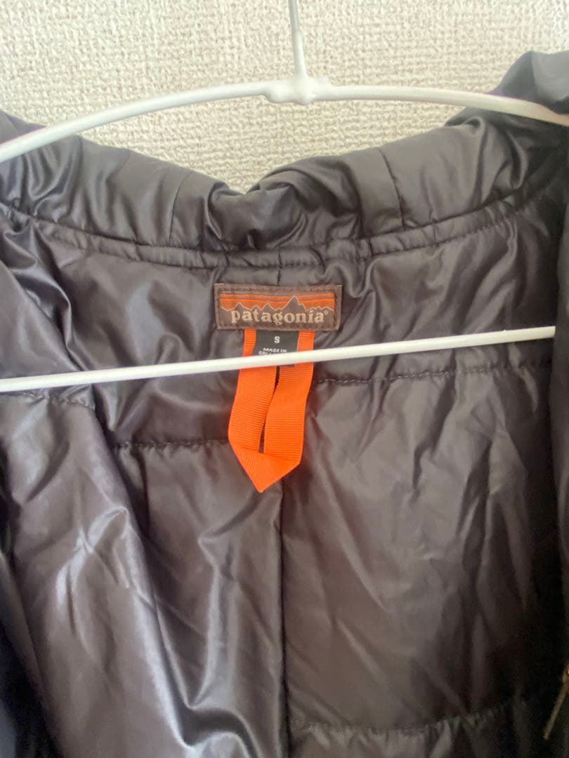 patagonia フード付きジャケット ダークグレー