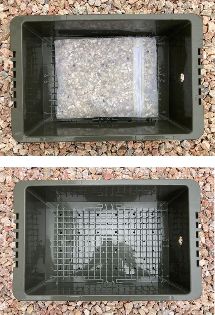 【RA様】三段式外部ろ過装置（個人製作濾過装置）【メダカ・金魚・錦鯉の屋外飼育】