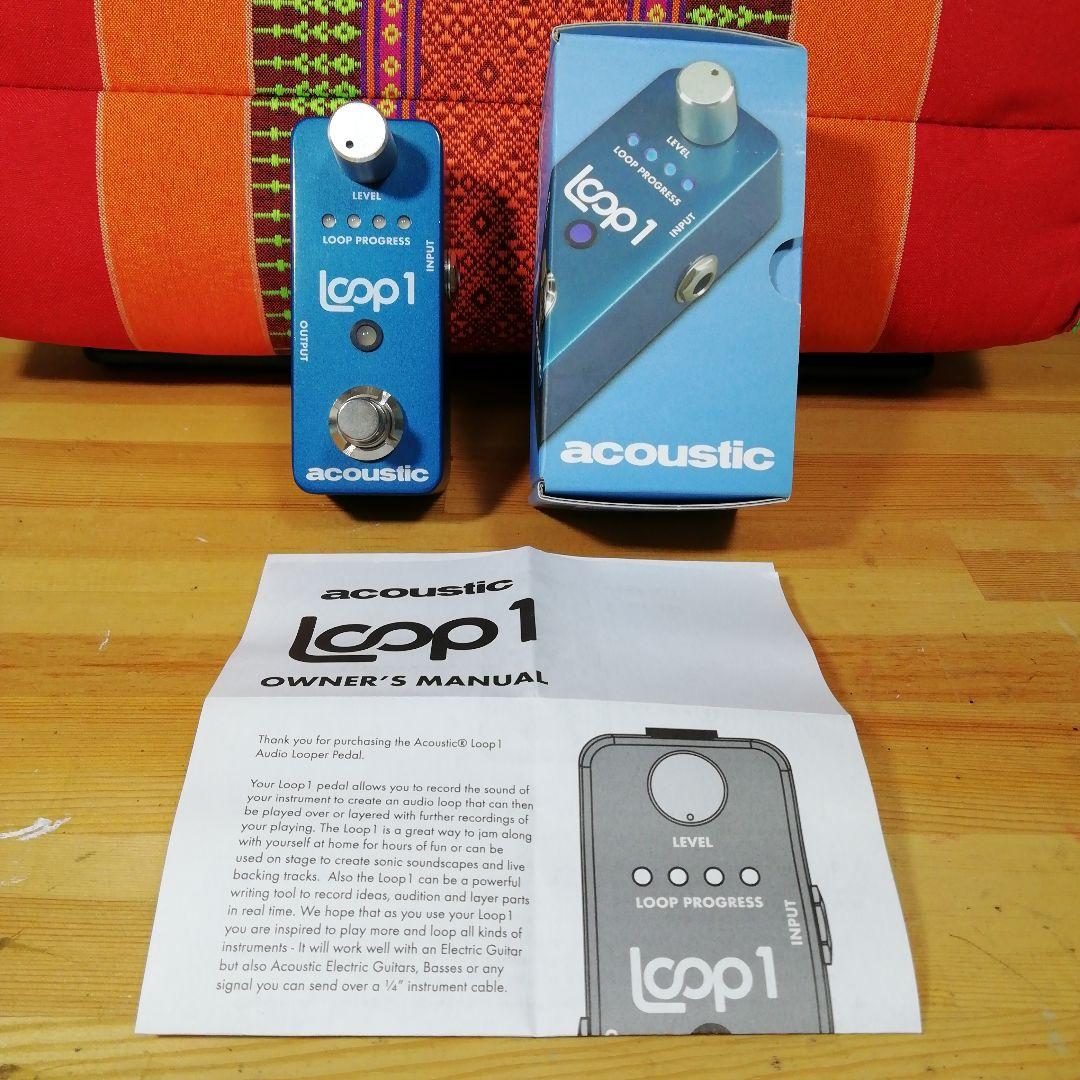 【レア品】acoustic Loop1 ルーパー エフェクター 新品同様品