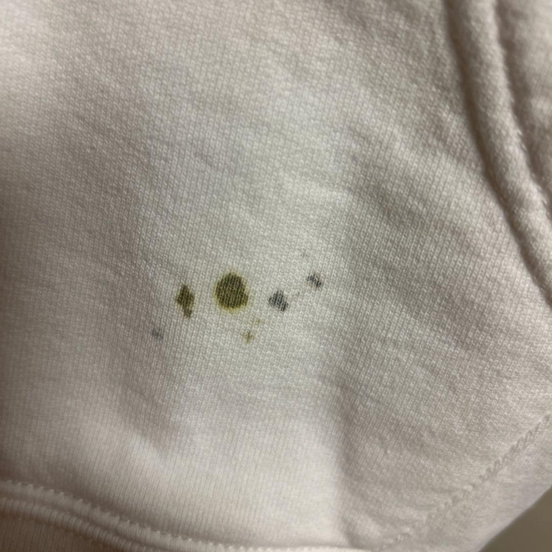 Supreme ホワイト ジップアップパーカー