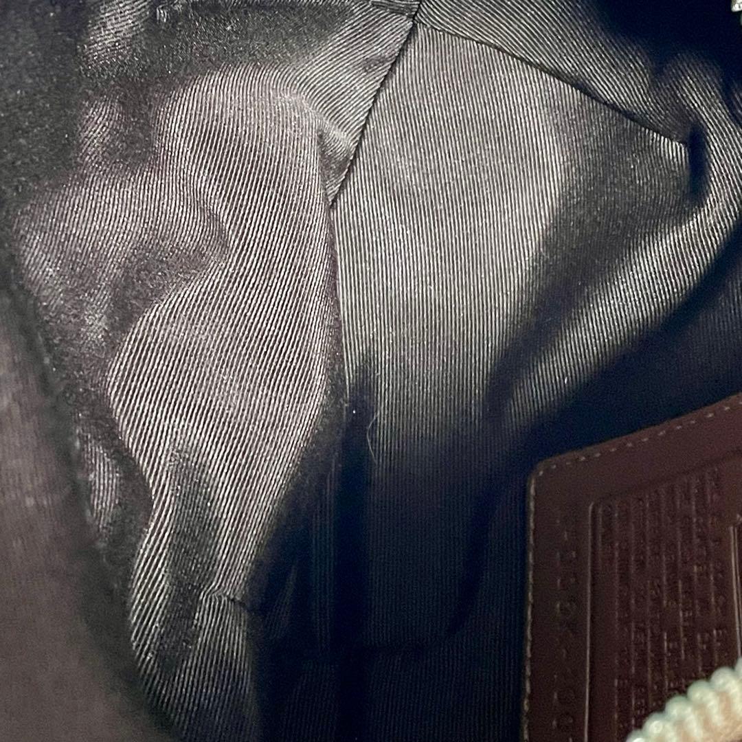 美品 COACH HalfMoon Accessory Pouch 10073