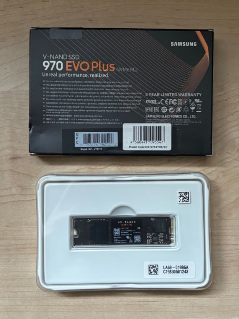 内蔵型SSD WD_BLACK SN770 1TB