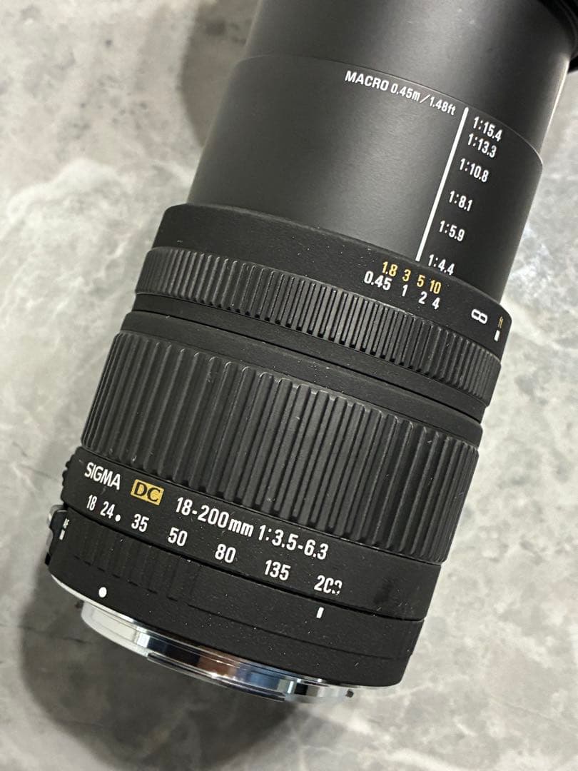 ⭐️美品⭐️シグマ SIGMA 18-200mm F3.5-6.3 DC キャノン用