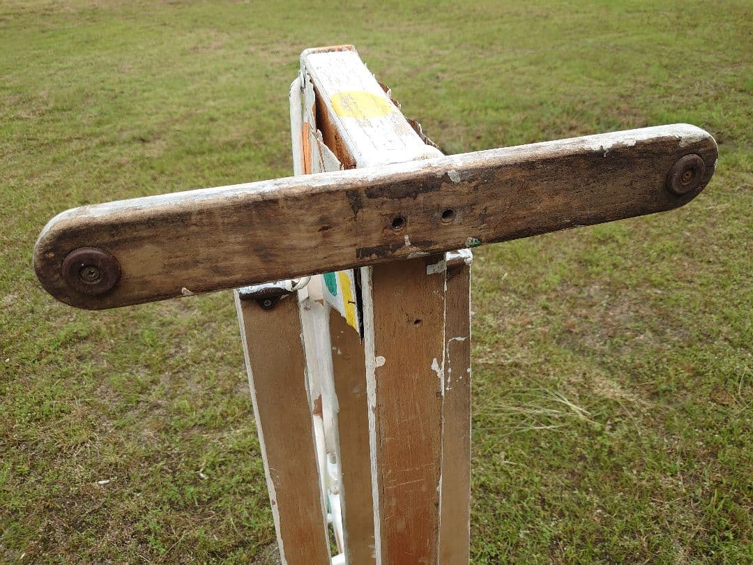 シーソー　木馬　水玉　オブジェ　アンティーク家具