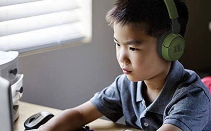 JBL JR310BT 子供向け Bluetoothワイヤレスヘッド音量制御機能