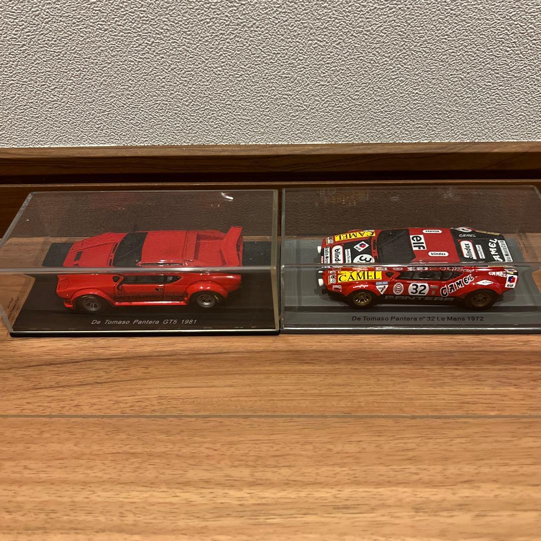 De Tomaso Pantera GT5 1981 & 1972 セット