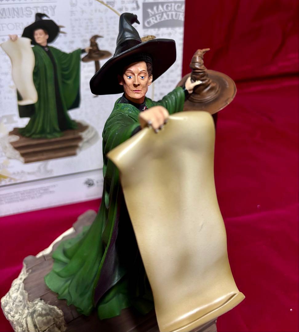 ハリーポッター　enesco マクゴナガル　エネスコ　組み分け帽子　フィギュア