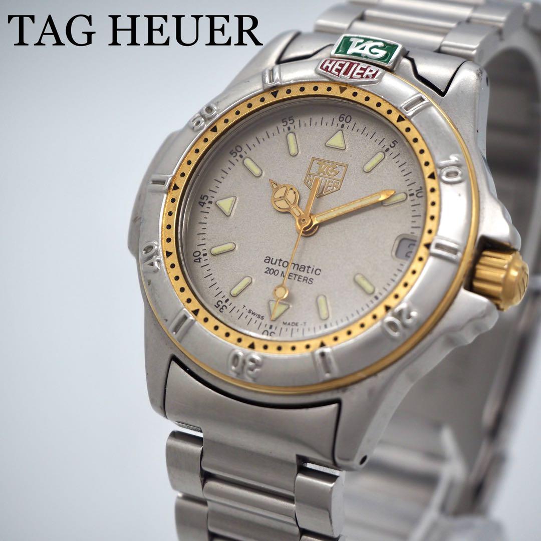 専用311 稼働【美品】TAGHEUER 時計　メンズ　4000 自動巻き　AT
