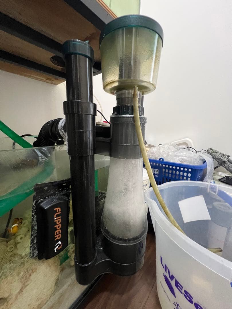 【引取限定】【早い者勝ち】オーバーフロー水槽 フルセット　設備のみ