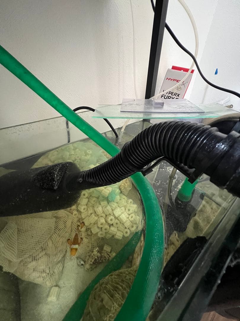 【引取限定】【早い者勝ち】オーバーフロー水槽 フルセット　設備のみ