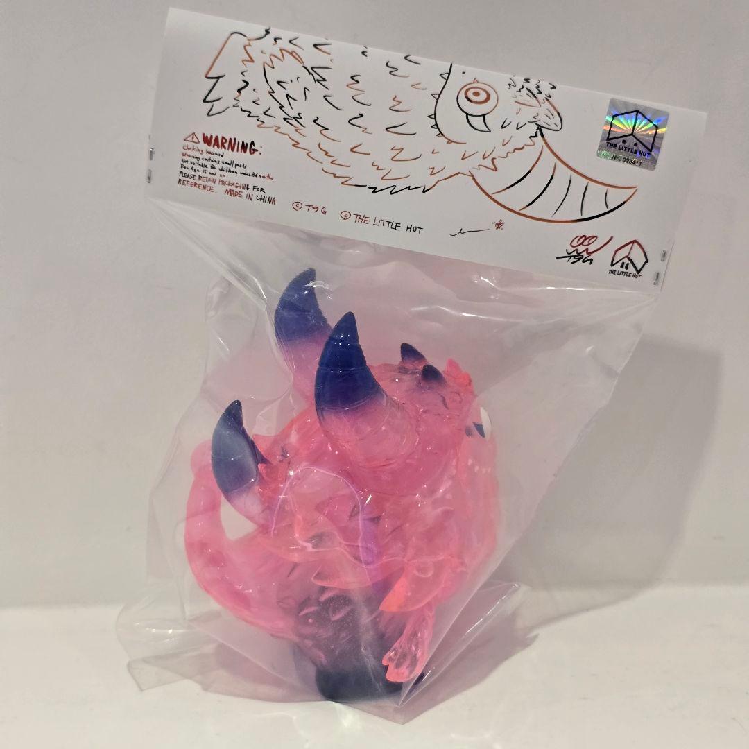 ランジアス レックス ピンク クリア ソフビフィギュア リトルハット T9G