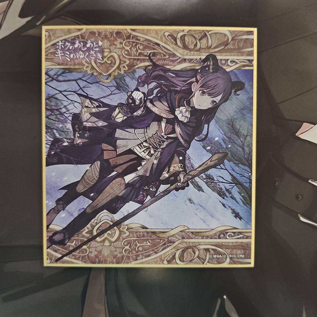 プロセカ　東雲絵名　色紙（おまけ付き・6ページに見本あり）