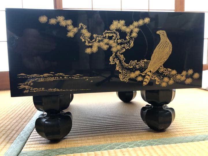 碁盤　ハマグリ碁石付き