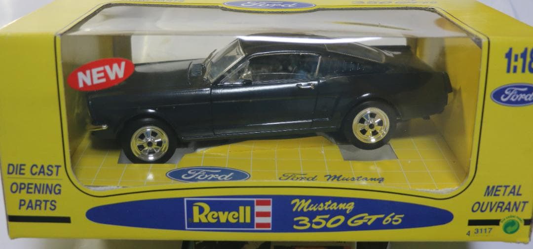 貴重　JOUEFエボリューション製 フォード・ムスタング350GT　紺１／１８