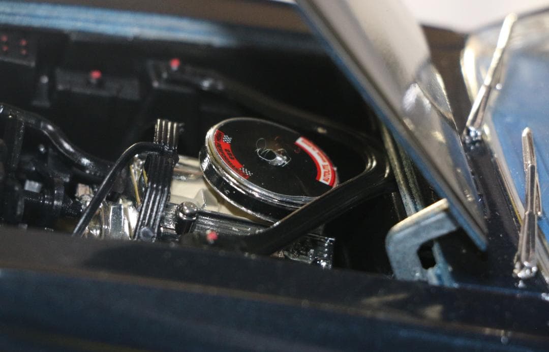 貴重　JOUEFエボリューション製 フォード・ムスタング350GT　紺１／１８