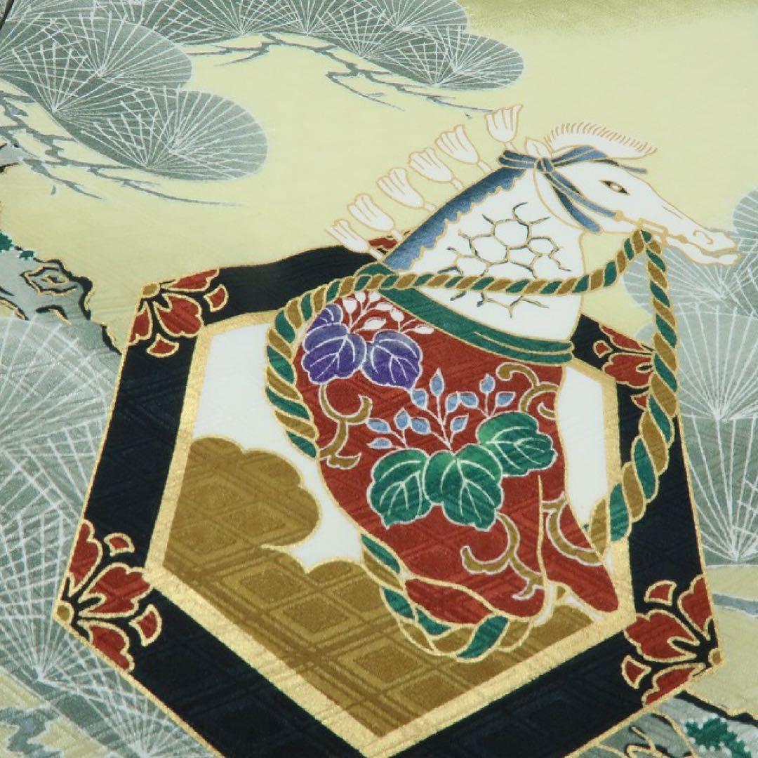 新品 七五三 ５歳 男児 ４点セット 着物 C1