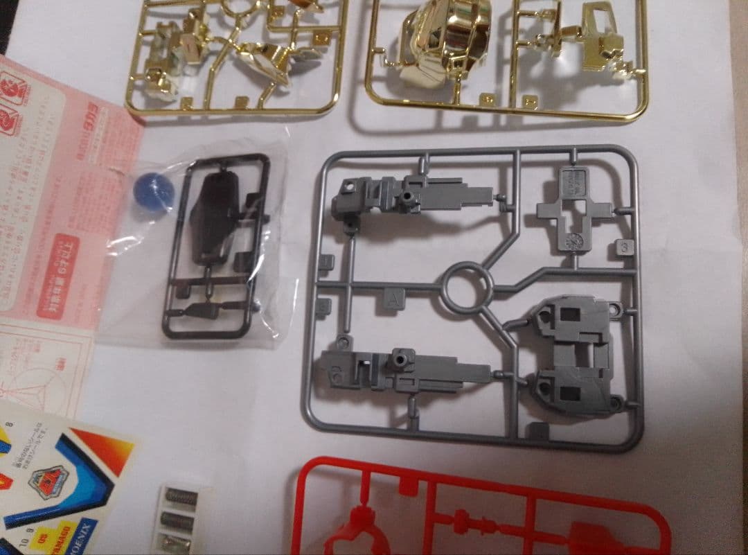 【未組立品】コンバット・フェニックス　ゴールドメッキ