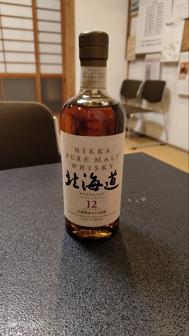ニッカ ピュアモルトウイスキー 北海道 12