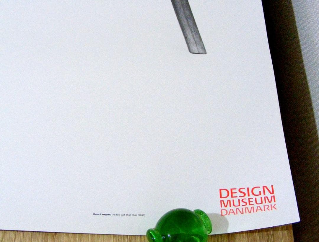 Hans J. Wegner Design Museum 2014年ポスター