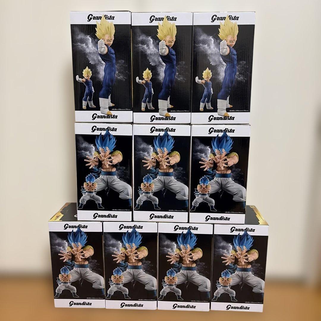 ドラゴンボール　Grandista ゴジータ　ベジータ　フィギュア10体セット