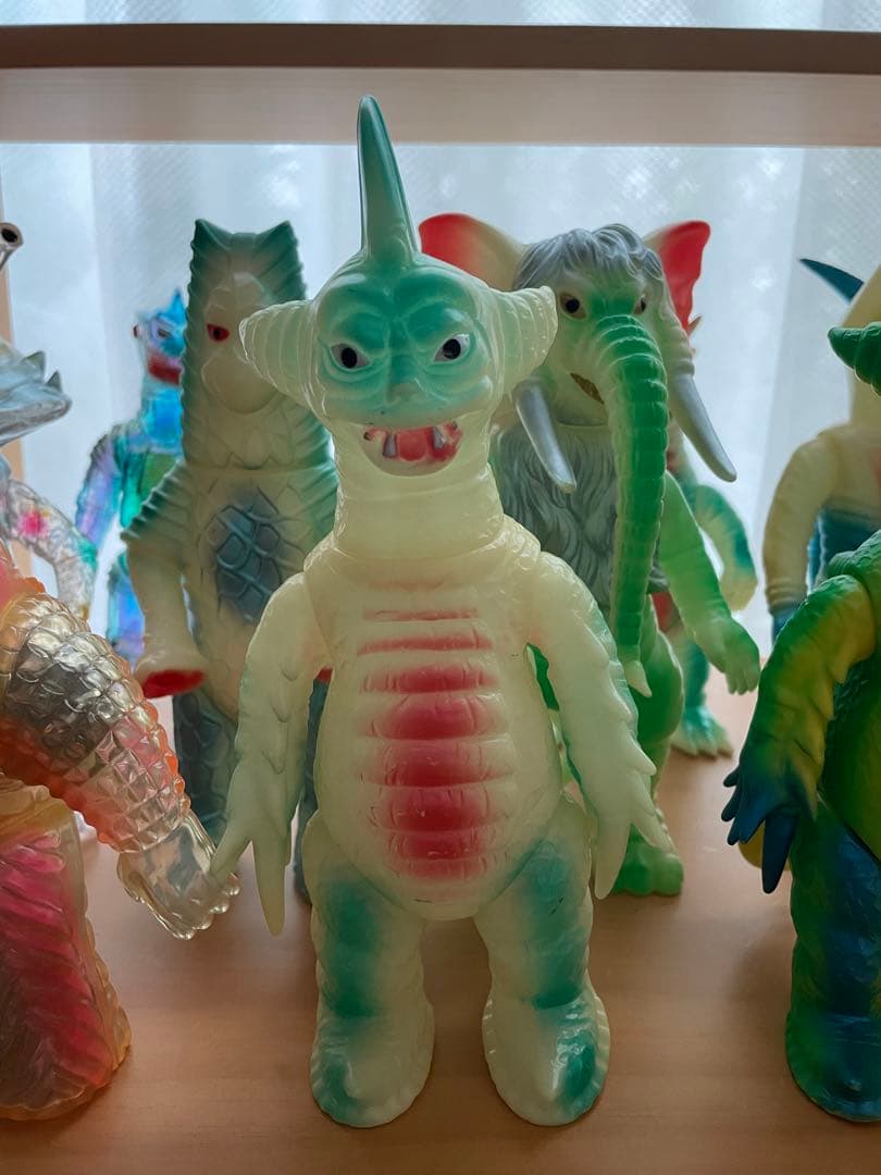 ブルマァク　特撮　キングワンダー　2体　蓄光　ソフビ