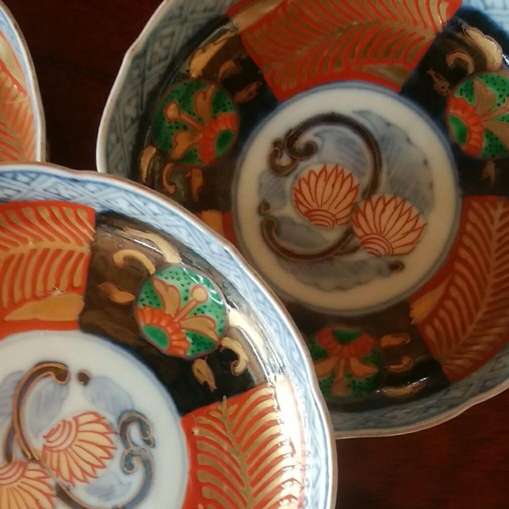 122 伊万里焼　皿　3寸皿　5客