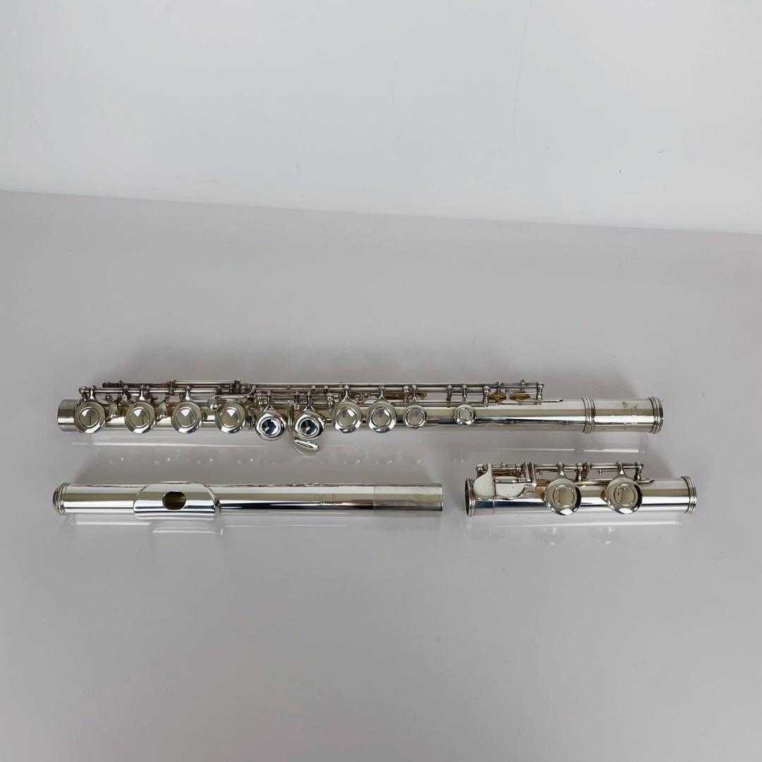 後期モデル ヤマハ フルート YFL-311 Eメカ付き 頭部管銀製