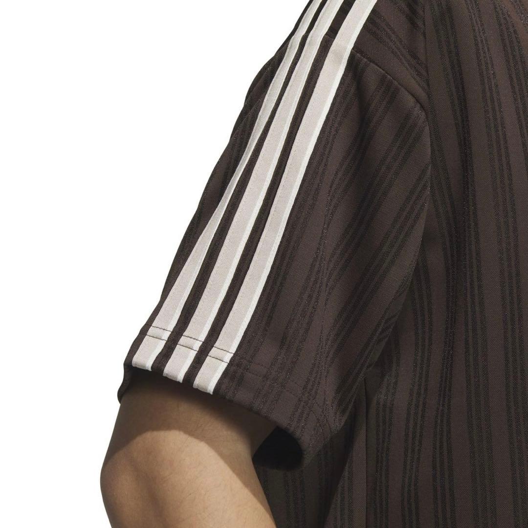新品M⭐️adidas フットボールジャージ ABCマート限定 Tシャツ ブラウン