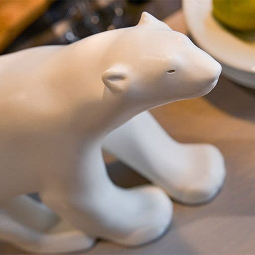 フランソワ　ポンポン　ルーブル美術館　ムラージュ工房　大型　シロクマ　オブジェ