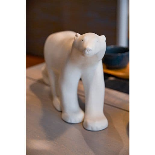 フランソワ　ポンポン　ルーブル美術館　ムラージュ工房　大型　シロクマ　オブジェ